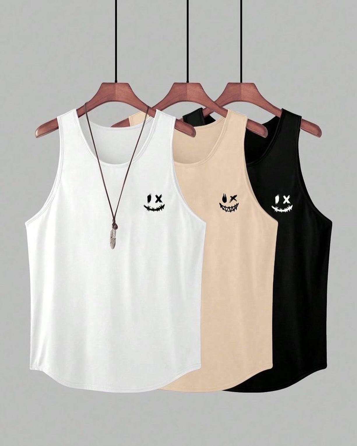 X-smile tank-tops t-shirts