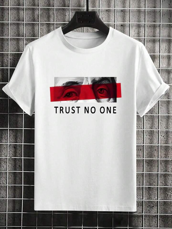 Trust no one t-shirts