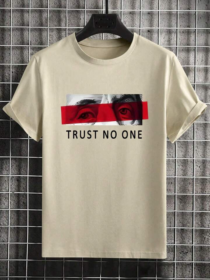 Trust no one t-shirts