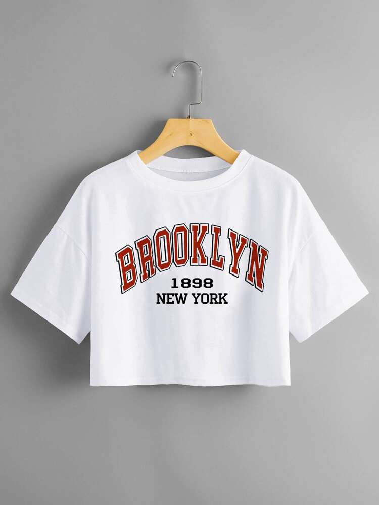 Brooklyn Crop-top T-shirts