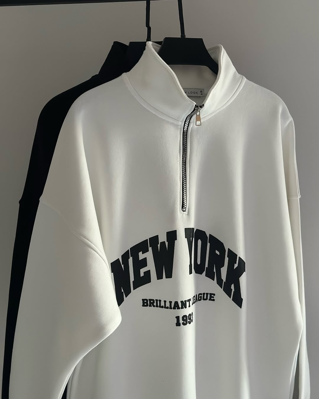 New York zip-up sweatshirt