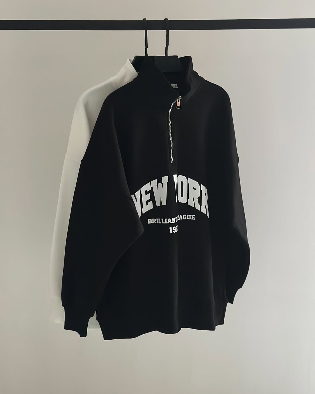 New York zip-up sweatshirt